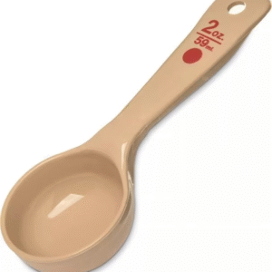 Solid Short Handle Measuring Cup 2 oz, Beige