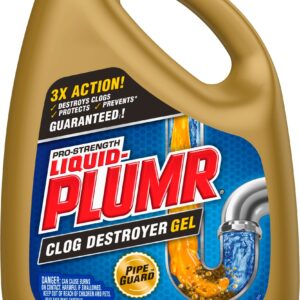 Liquid-Plumr Pro-Strength Full Clog Destroyer PipeGuard 80 oz,