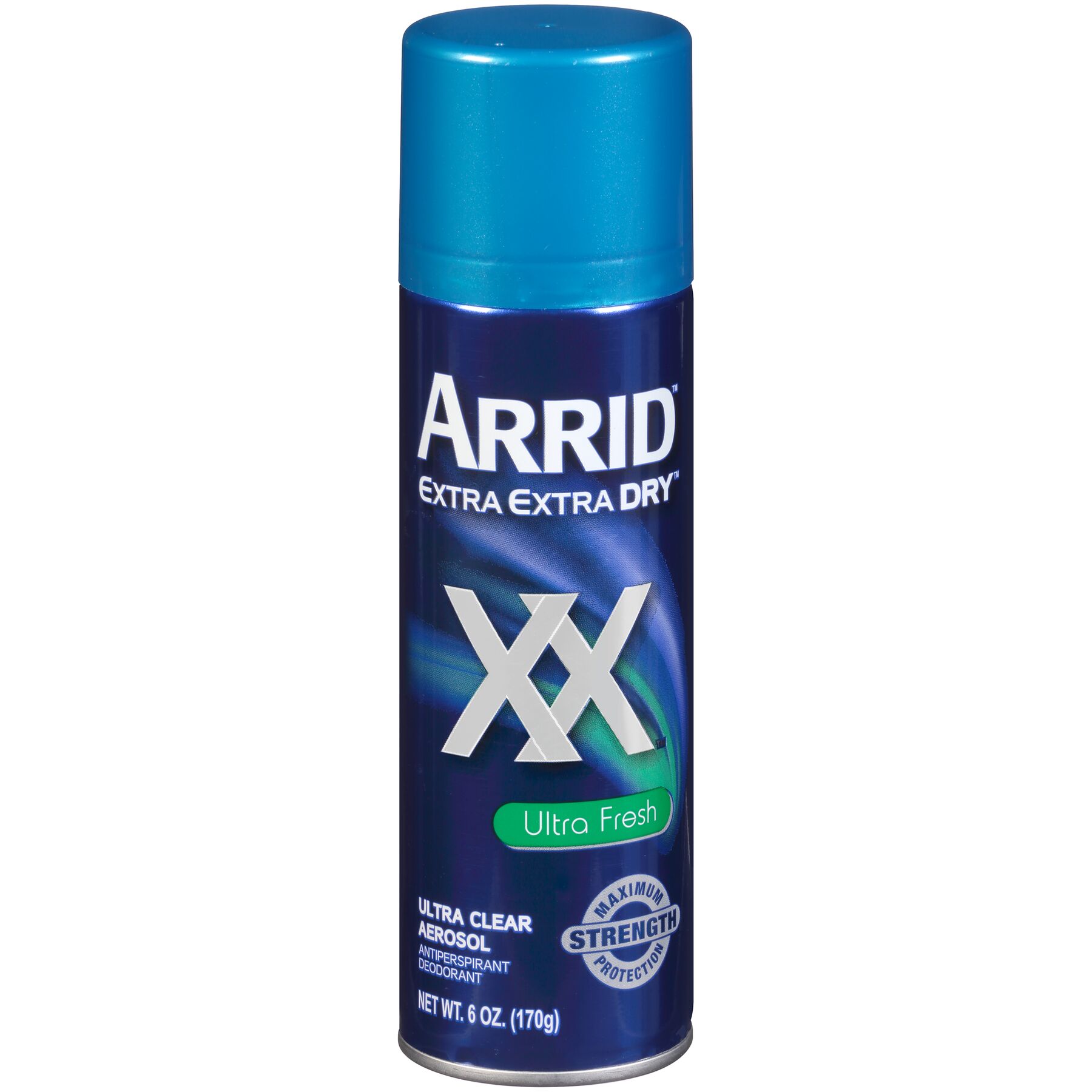 Arrid XX Spray Deodorant Aerosol 6 oz Ultra Clear Ultra Fresh