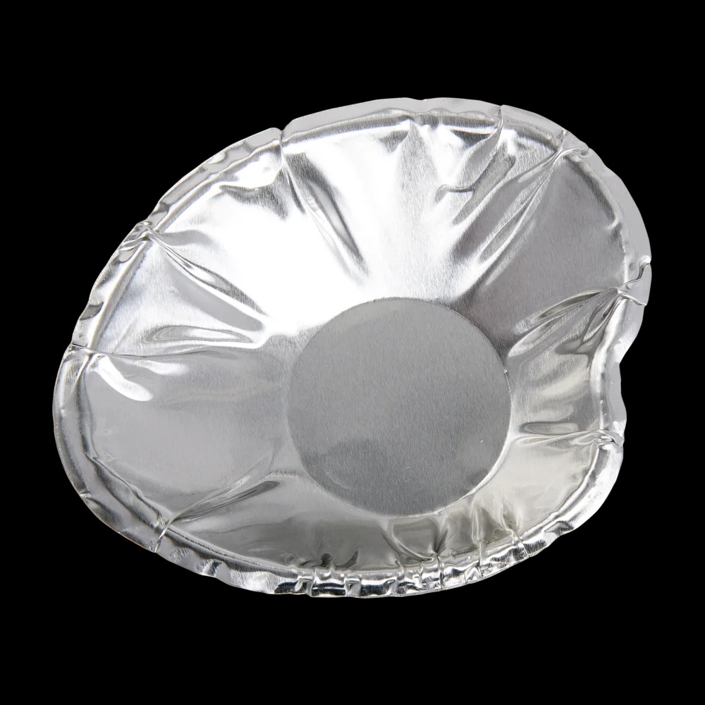 Clam Serving Shells 3" x 2.3" Aluminum
