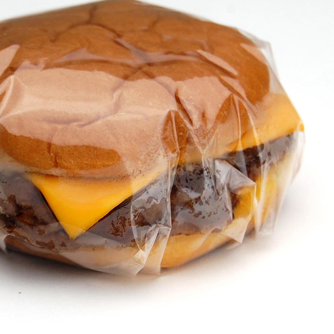 Heat-Resistant Sandwich & Food Wrap Clear 14" x 14" , 1.2 mil