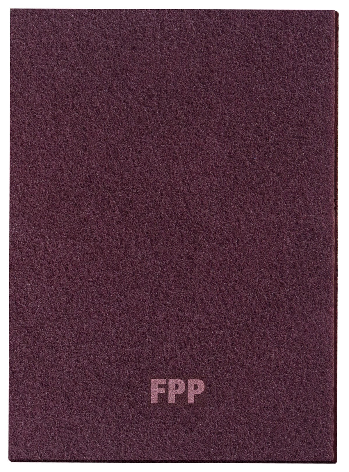 Dry Strip Floor Pad Maroon 12" x 18"