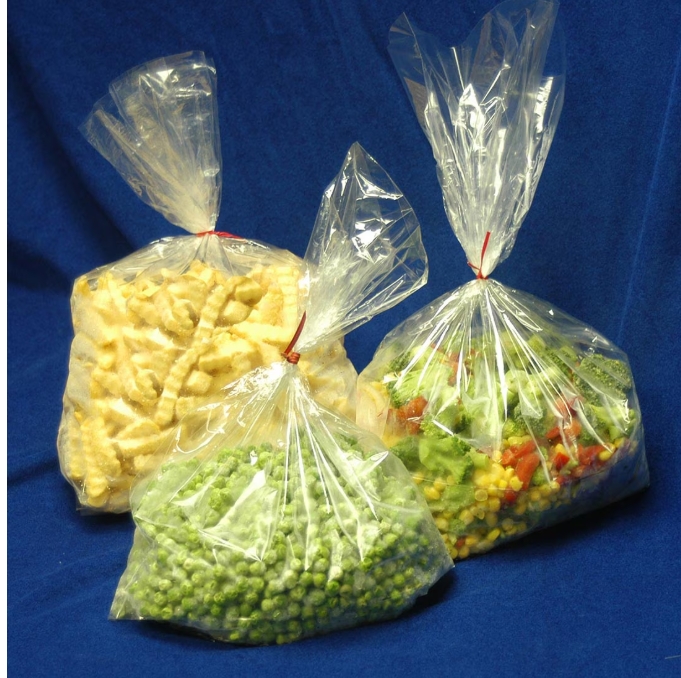 Co-Extruded Side Gusset Bag 5.5" x 4.75" .8 Mil, Clear
