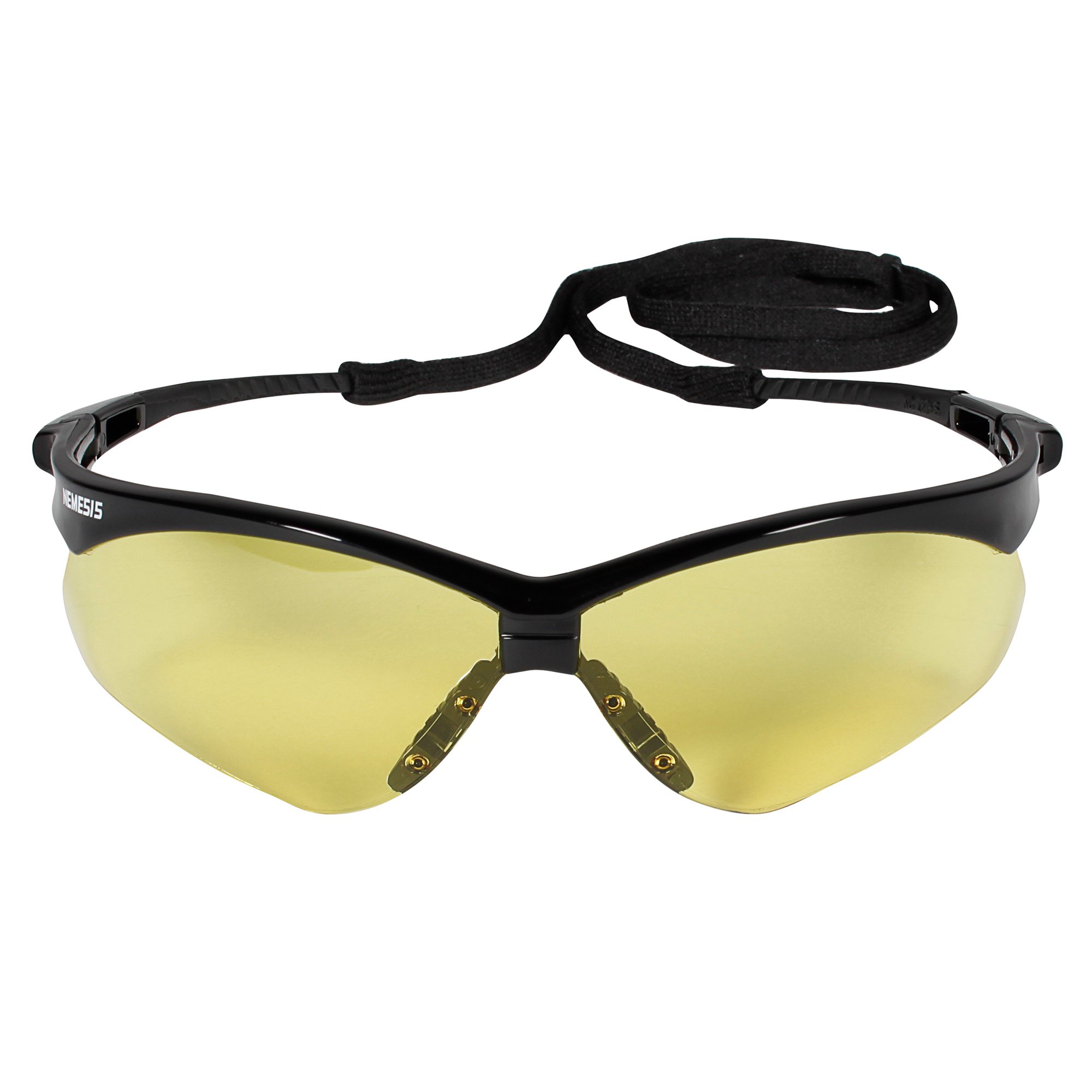 KleenGuard V30 Safety Glasses Nemesis Amber Lens / Black Frame