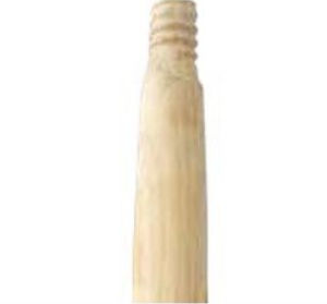 54x15/16 Wood Thread Wood Handle Clear Lacquered Handle