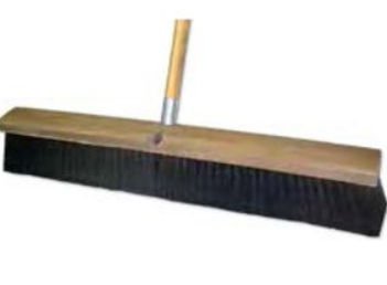 Black Tampico Push Broom 36"