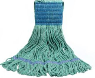Prima Natural Blended Loopend Mop W/Green Mesh Mop Tape