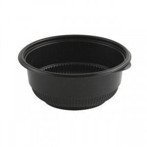 Incredi-Bowls Microwavable Round 5.75" Black