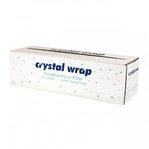 Crystal Wrap Cutterbox Cling Film 18" x 3000'