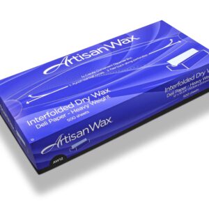 AW10 Heavy Dry Wax Deli Paper White 10" X 10.75" Interfolded