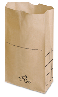 EcoCraft EZ Tear ToGo! Bag Natural 4.88" X 3.19" X 9.69"