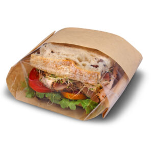 Dubl View ToGo! Deli Bag Natural 5.75" X 2.75" X 9.5"