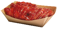 EcoCraft 5 lb. Food Tray Natural 9.5" X 6.5" X 2.5"