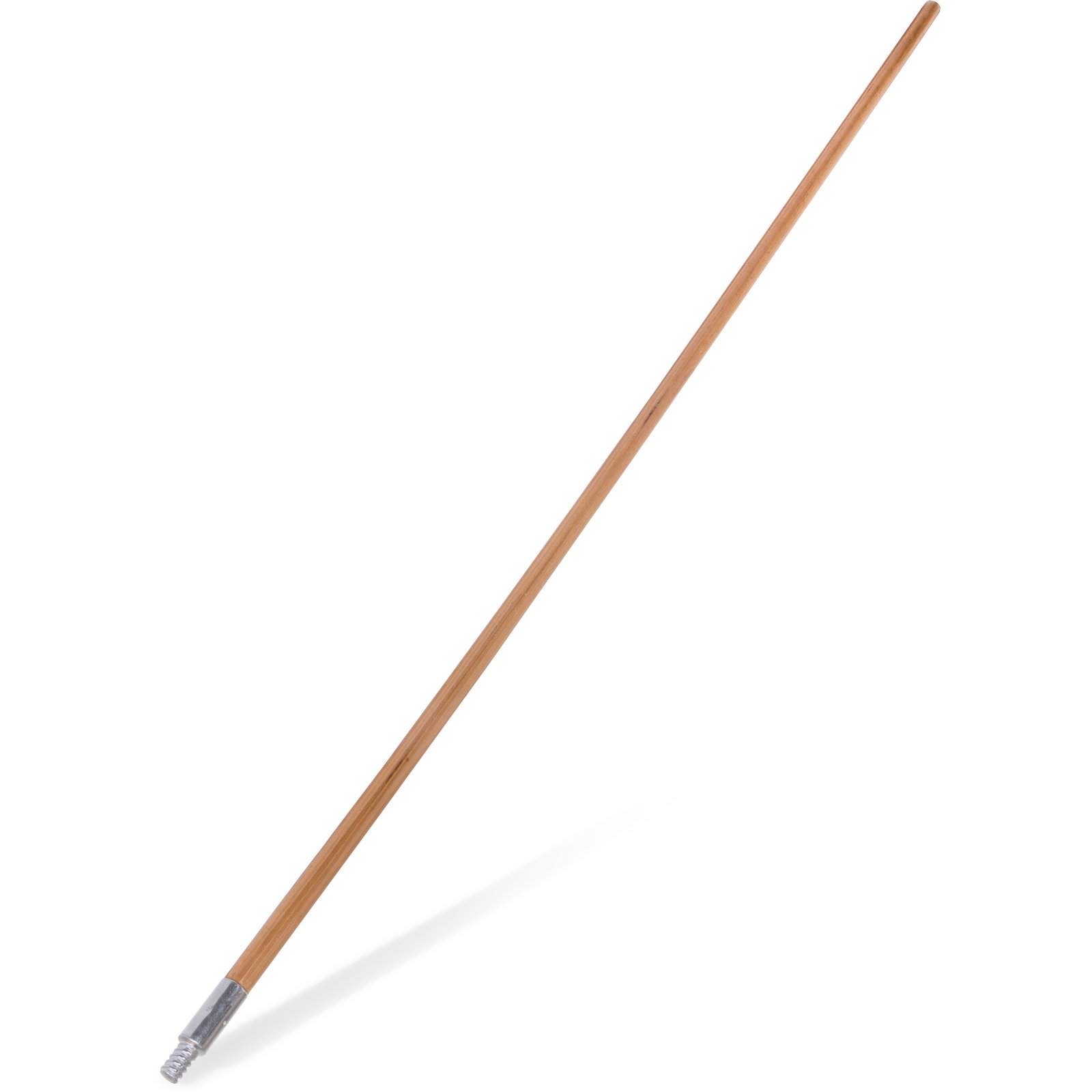 Metal-tip Wood Handle  60 inch, Tan