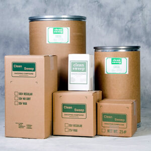 Oil-Based Gritted Green Sweeping Compound