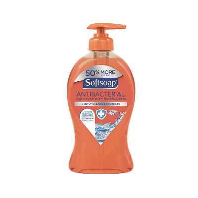 Softsoap Liquid Hand Soap Base Pump Antibacterial Crisp Clean 11.25 oz