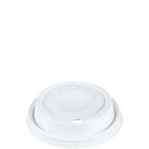 Cappuccino Dome Lid White