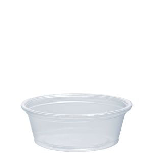 Portion Container 1 1/2 oz Clear