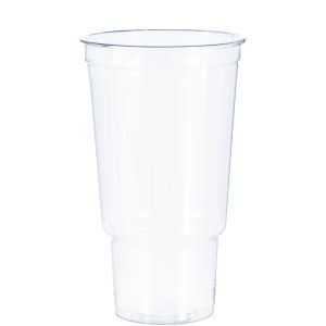 Conex Classic Pedestal PET Cups 32 oz  Clear