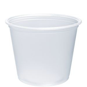 Portion Container 5 1/2 oz   Clear