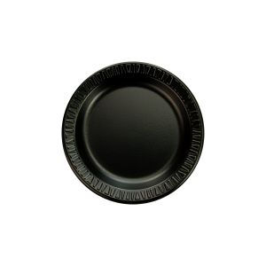 Quiet Classic Laminated Plate 6"  Black