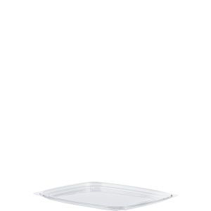 Flat Snap-On Lid 32 oz   Clear