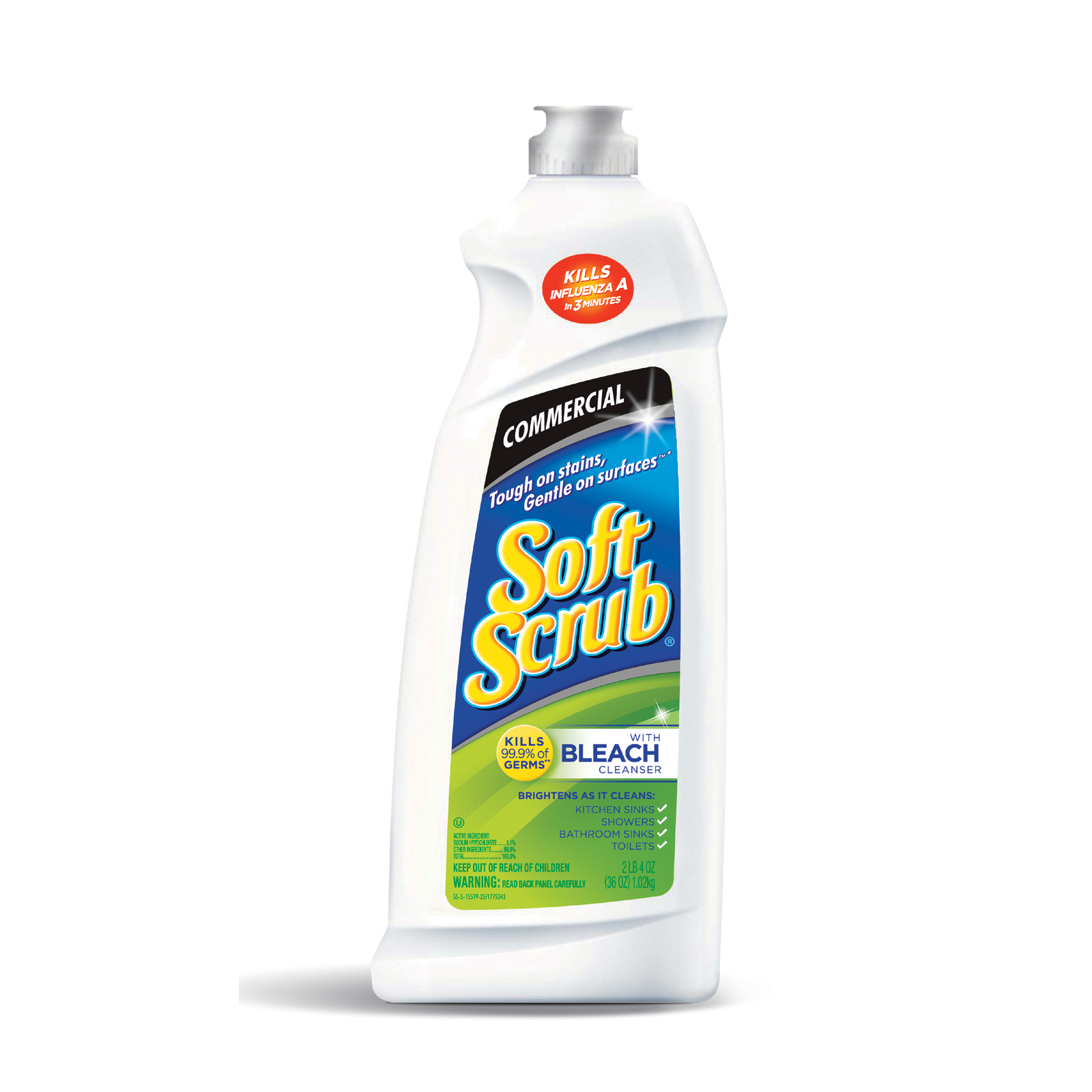 Soft Scrub Commercial Cleaner 36 oz. w/ Bleach