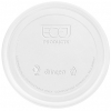 Round Deli Container Lid 8-32 oz. Renewable & Compostable