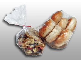 LDPE Gusset Bread Bag Clear 5" X 5" X 30" 1 Mil