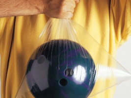 TUF-R Standard LLDPE Gusset Bag  Clear 8" X 4" X 18" 0.6 Mil