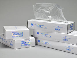 Wrap-Eze HDPE Pop-Up Sheets Clear 8" X 10.75" 0.45 Mil
