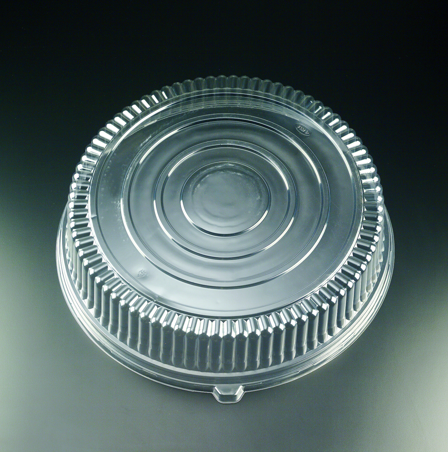Lids Round PET Dome Lid Clear 18"