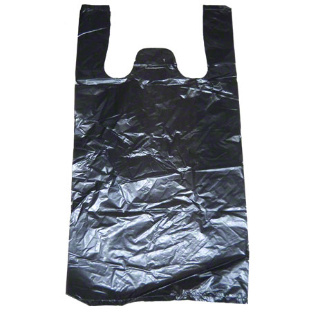 10x5x19 Black T-Shirt Bag