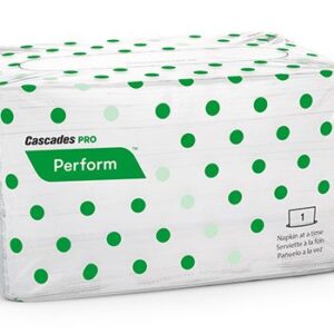 Perform Interfold Napkin White 8.5" X 12.63" 1-Ply