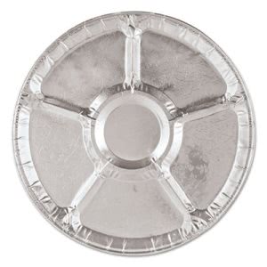16" Embossed Lazy Susan Cater Tray