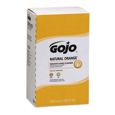 Natural Orange Smooth Hand Cleaner 2000 mL Refill, Citrus Scent