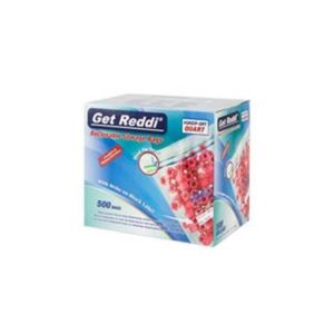 Double Zip Reclosable Quart Bag 7" X 8" LDPE Clear