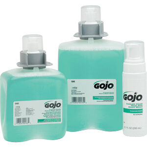 Gojo Luxury Foam Hair & Body Wash 2000 ml refills Green