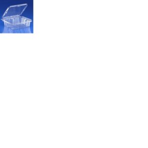 Safe-T-Fresh Tamper Evident 48 oz Container 8.81"x7.94"x2.3"