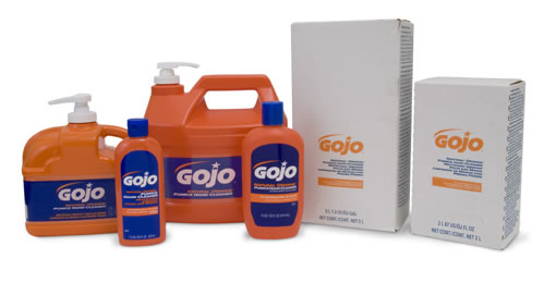 Natural Orange Pumice Hand Cleaner .5 Gallon Pump Bottle, Citrus Scent