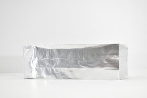 Plain Hot Dog Foil Bag 3" X 2" X 9"