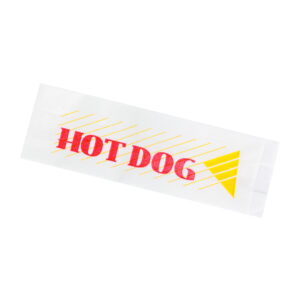 Hot Dog Paper Bag 3" X 2" X 9"
