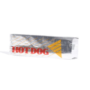 Hot Dog Foil Bag 3" X 2" 9"