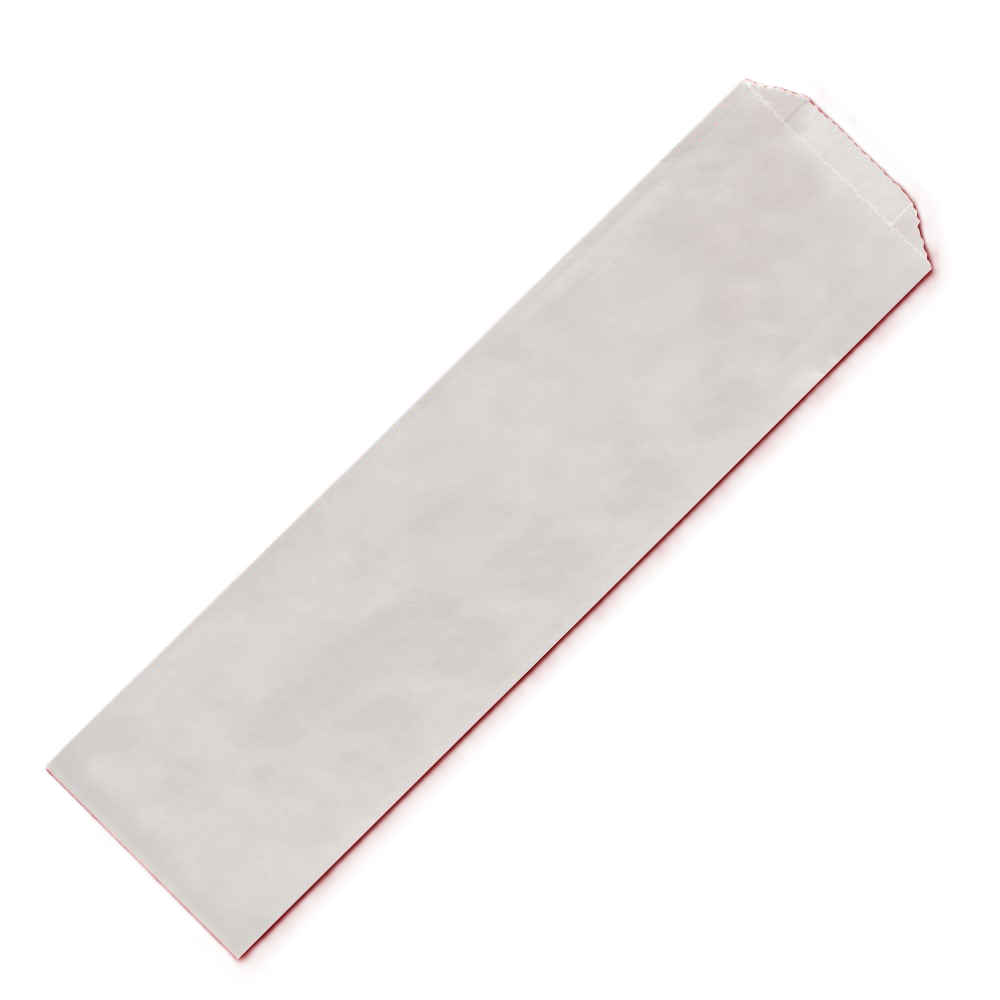 Bread Bag Bleach Kraft 5 1/4" x 2 3/4" x 16"  Plain