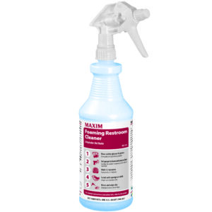Maxim Foaming Restroom Cleaner 1 Quart, Fresh Scent, RB382