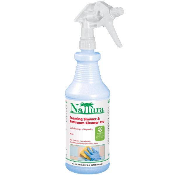 Nattura Foaming Shower Cleaner 1 Quart, Pleasant Scent, 9541