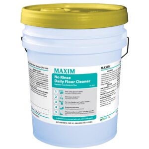 Maxim No Rinse Daily Cleaner 5 Gallon, Lemon Scent, FC1800