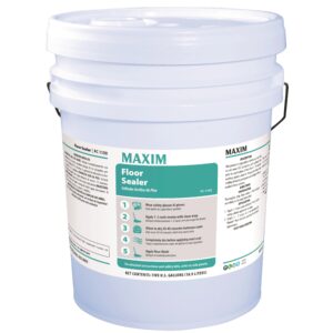 Maxim Floor Sealer 5 Gal, Characteristic Scent, FC1150