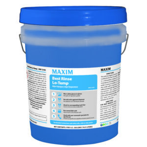 Maxim Best Rinse Lo-Temp Additive 5 Gallon, No Scent, MW3346