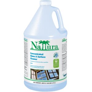 Nattura Concentrated Glass Cleaner 1 Gallon, No Scent, 9020, V.O.C.